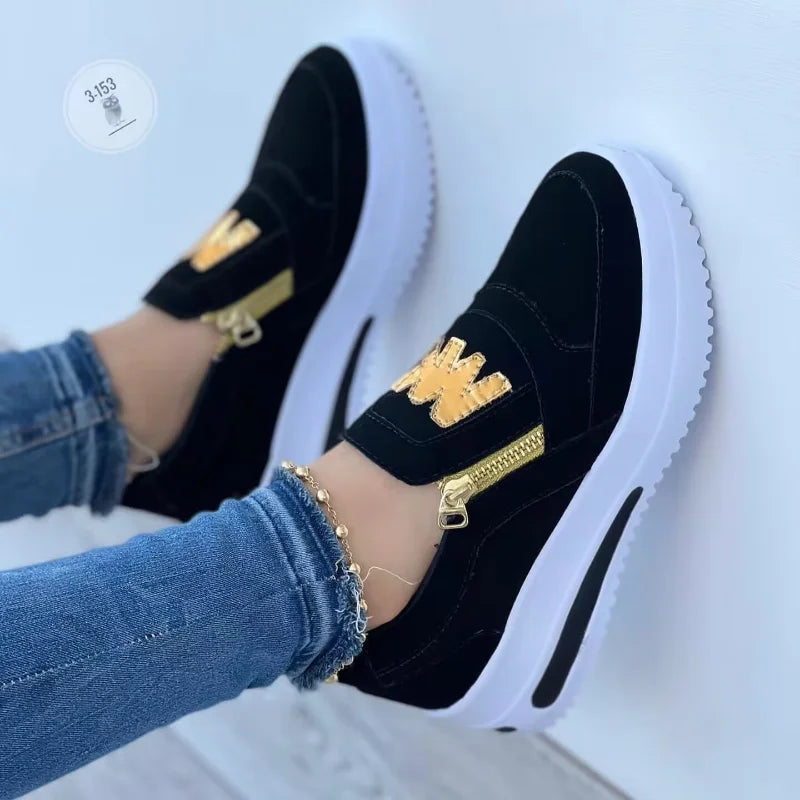 2023 Women Sneakers Platform Casual Mesh Breathable Sport Design Vulcanized Shoes Fashion Female Footwear Zapatillas Mujer Shoes
