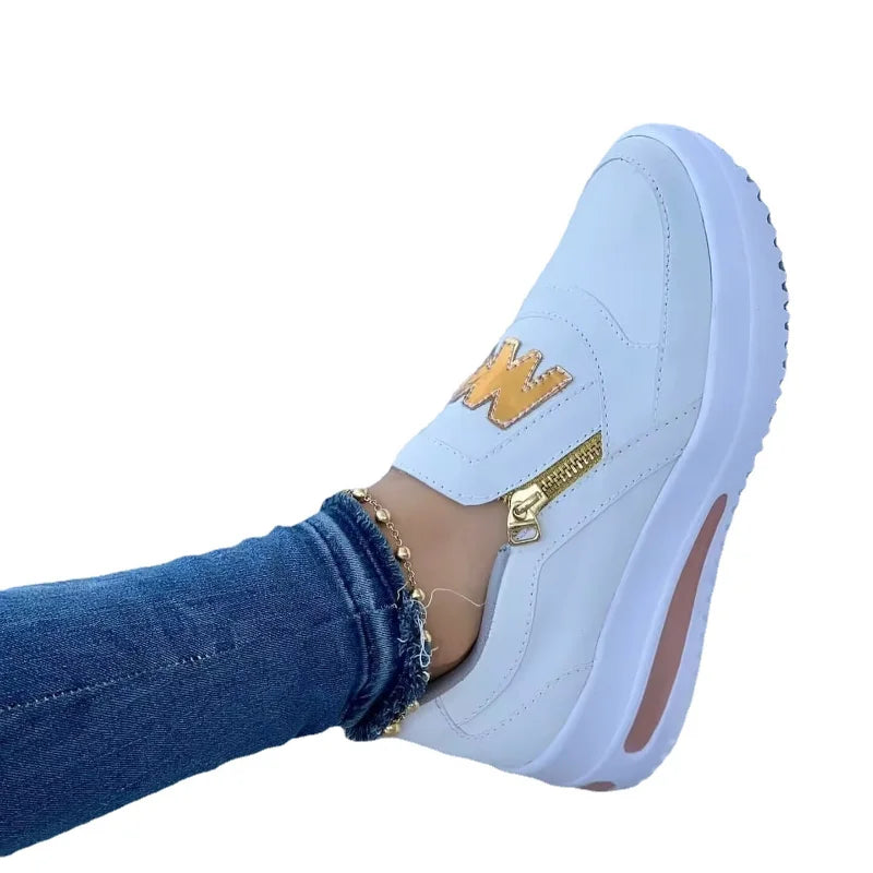2023 Women Sneakers Platform Casual Mesh Breathable Sport Design Vulcanized Shoes Fashion Female Footwear Zapatillas Mujer Shoes