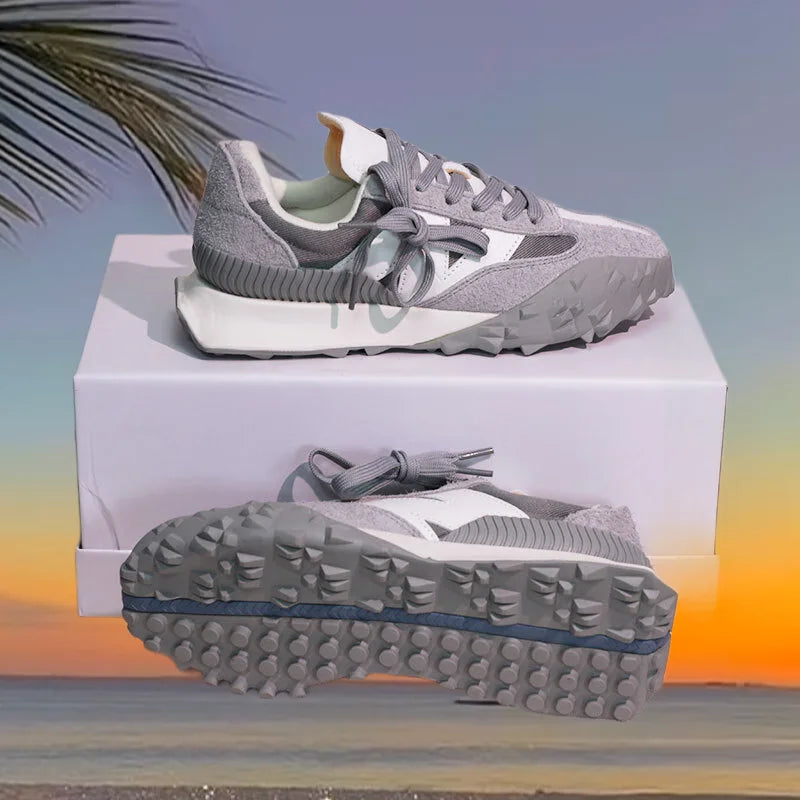 Outdoor sports shoes for men/women - trendy fashionable casual shoes couple basketball shoes breathable durable running shoes