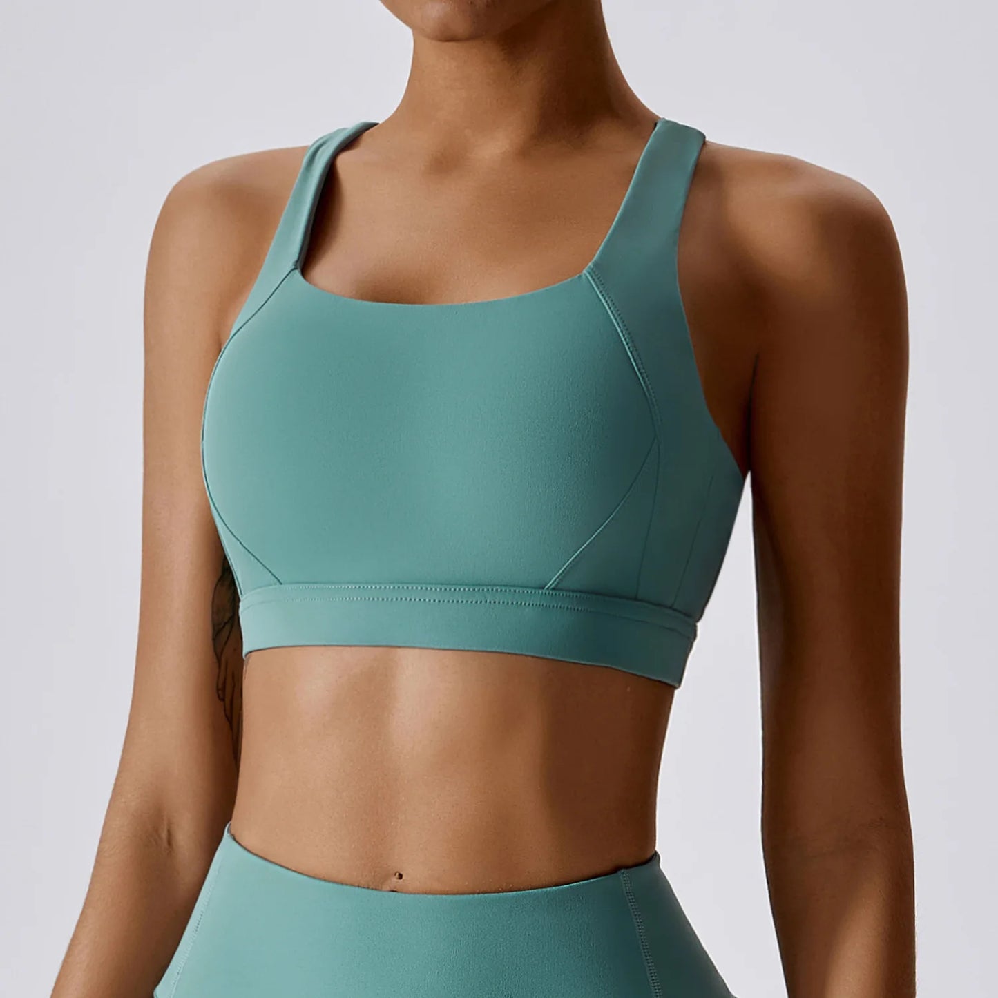 Solid Color backless Yoga Bra Women Sport Bra Gym Top Fitness Yoga Vest Female Athletic Back Tight Workout With Sports Underwear