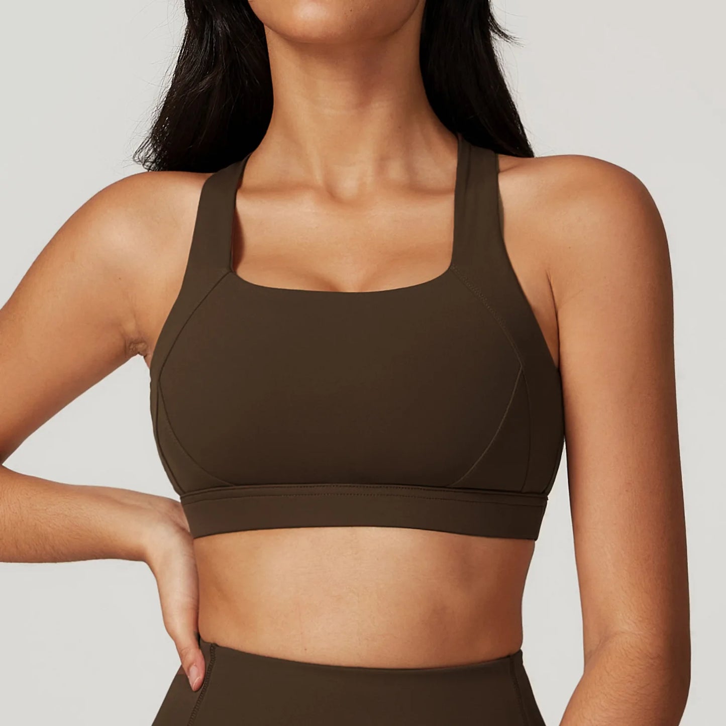 Solid Color backless Yoga Bra Women Sport Bra Gym Top Fitness Yoga Vest Female Athletic Back Tight Workout With Sports Underwear