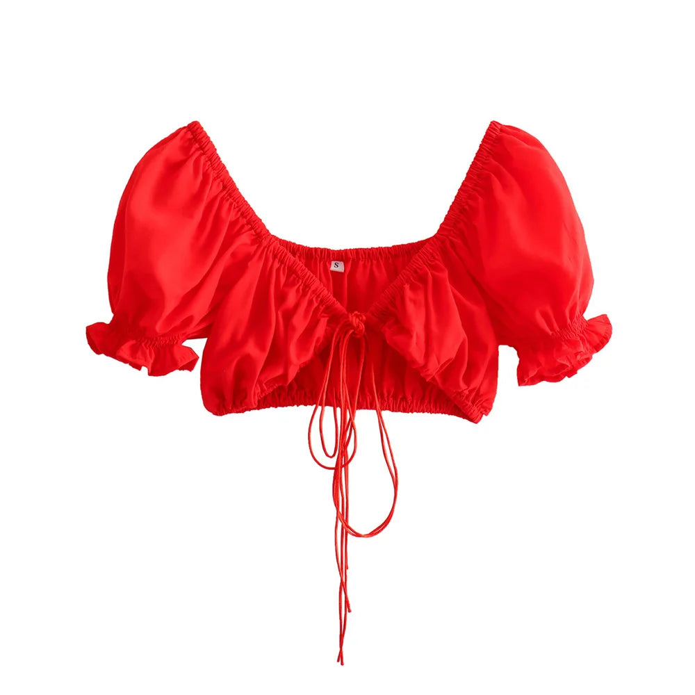 European And American Style Summer Women's New Fashion Casual Simple And Versatile Temperament Multi-Color Printed Bra Top