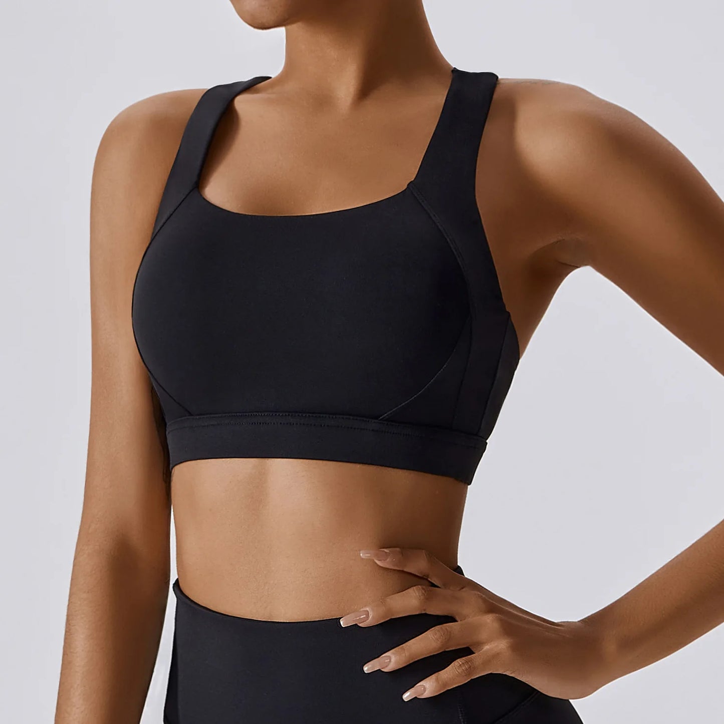 Solid Color backless Yoga Bra Women Sport Bra Gym Top Fitness Yoga Vest Female Athletic Back Tight Workout With Sports Underwear