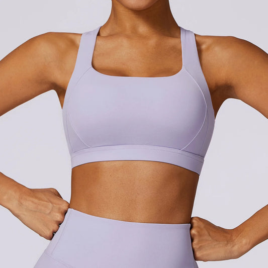 Solid Color backless Yoga Bra Women Sport Bra Gym Top Fitness Yoga Vest Female Athletic Back Tight Workout With Sports Underwear