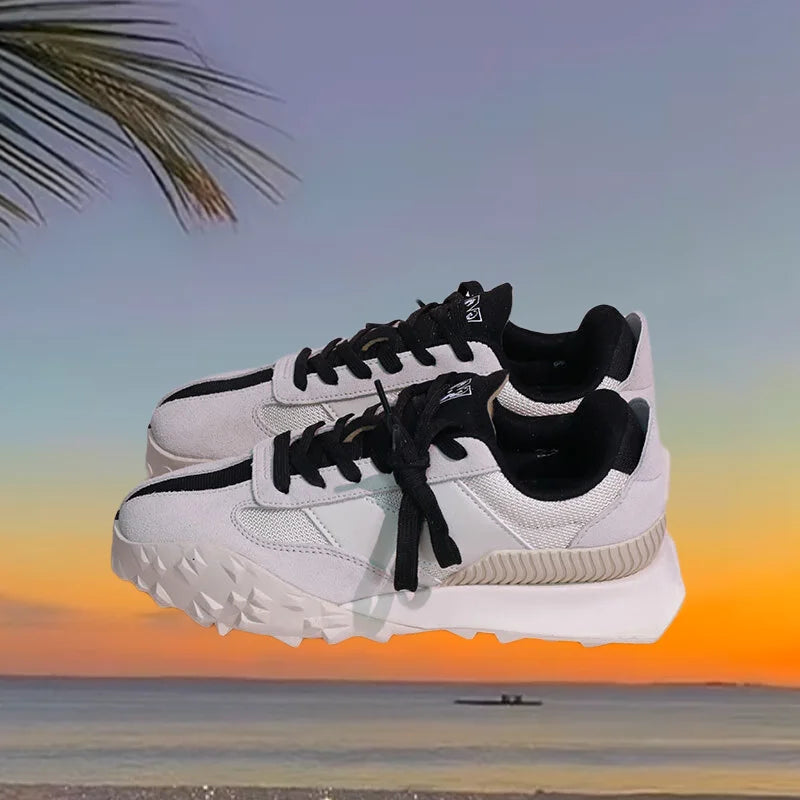 Outdoor sports shoes for men/women - trendy fashionable casual shoes couple basketball shoes breathable durable running shoes