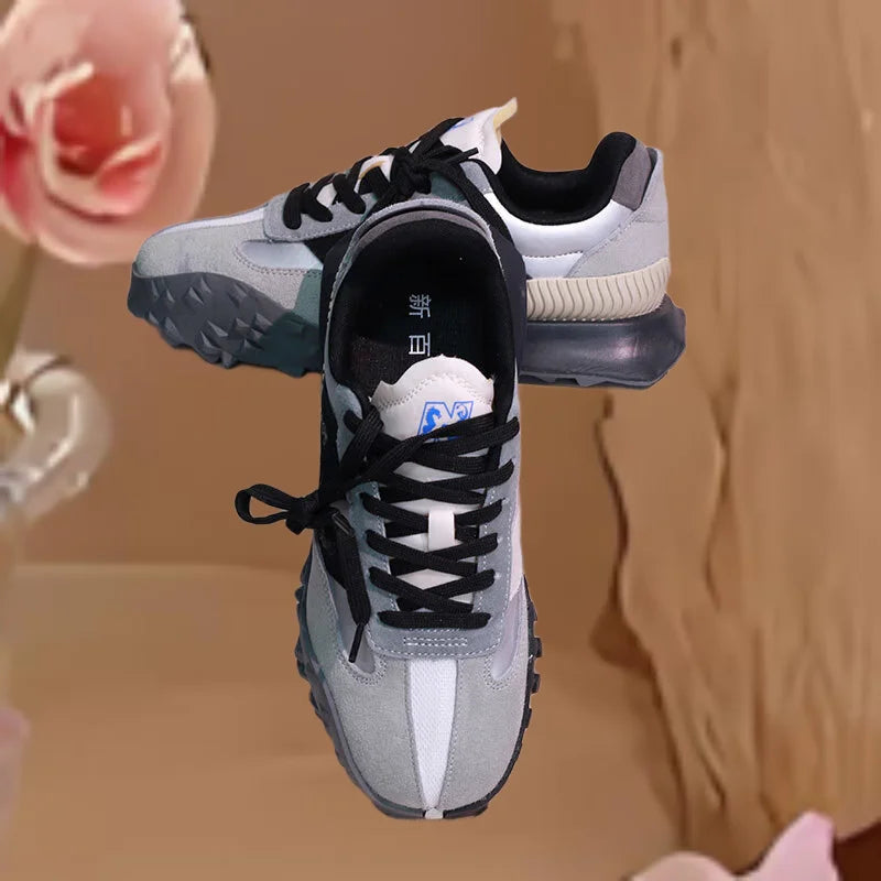 Outdoor sports shoes for men/women - trendy fashionable casual shoes couple basketball shoes breathable durable running shoes